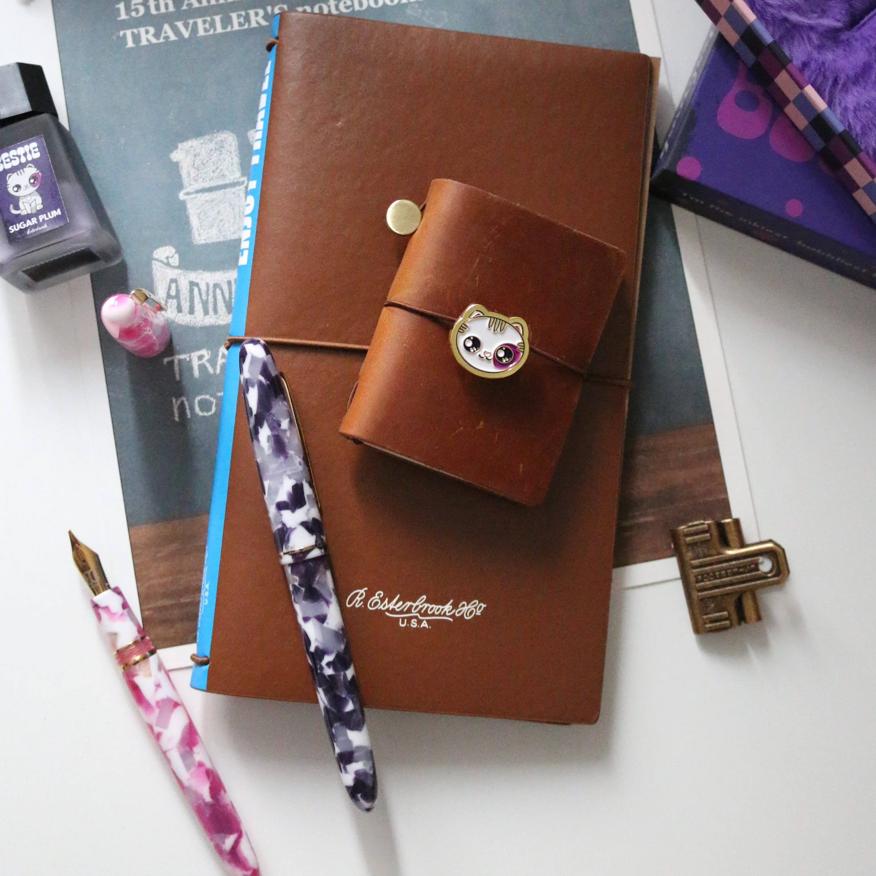 Estie Bestie Fountain Pen Bubble Gum Pink - Extra Fine - Image 6