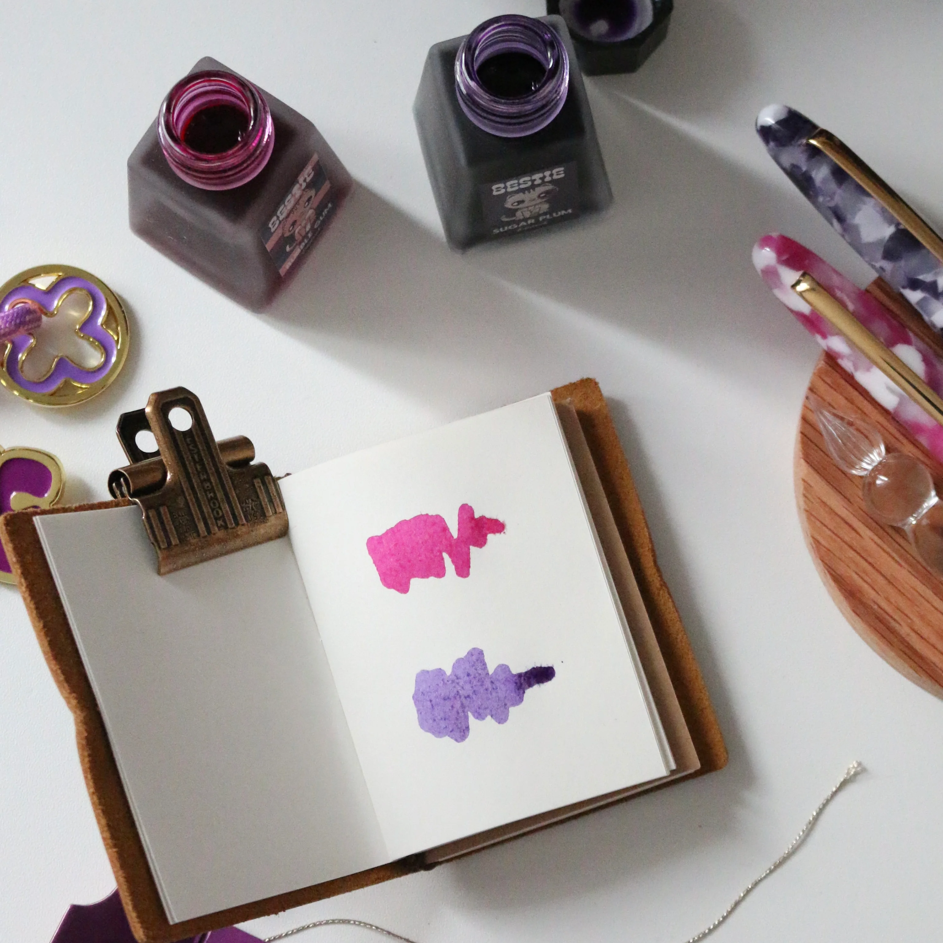 Estie Bestie Fountain Pen Bubble Gum Pink - Extra Fine - Image 7